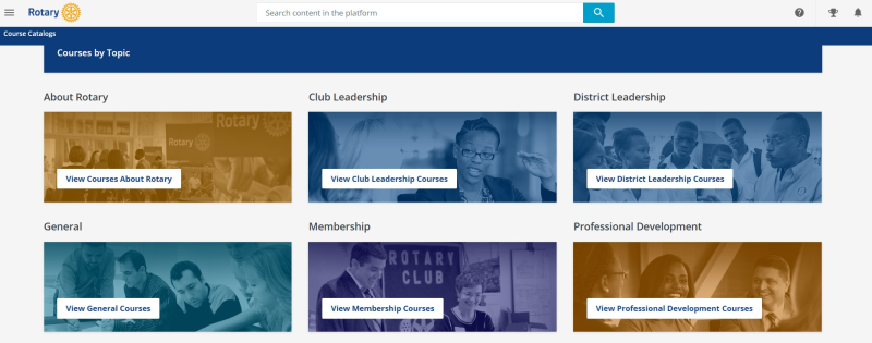 Rotary Learning Center, Nå som app